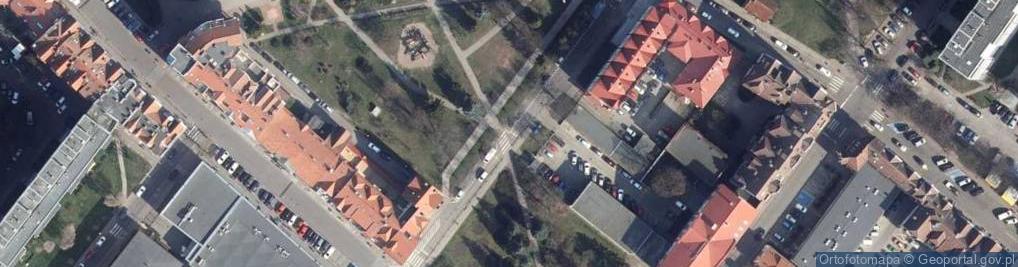 Zdjęcie satelitarne Strefa płatnego parkowania