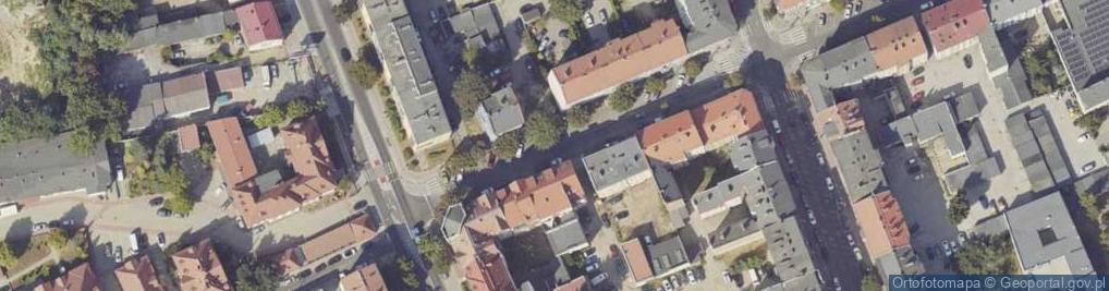 Zdjęcie satelitarne Strefa płatnego parkowania