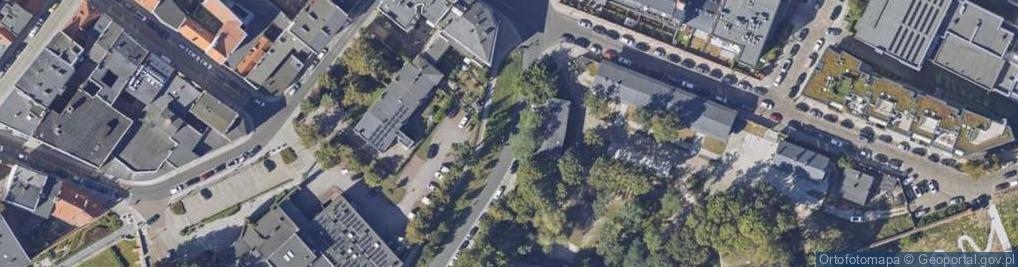Zdjęcie satelitarne Strefa płatnego parkowania