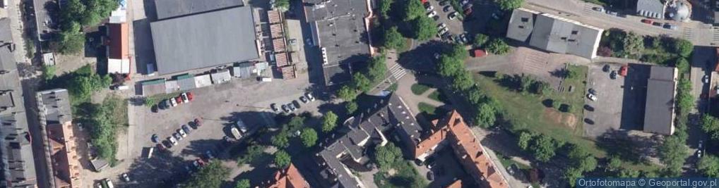 Zdjęcie satelitarne Strefa płatnego parkowania