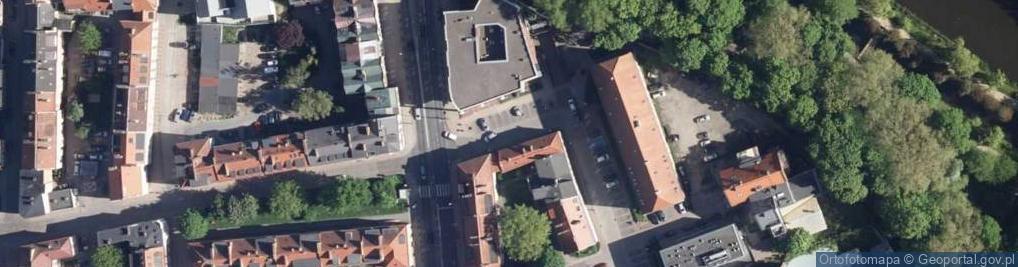 Zdjęcie satelitarne Strefa płatnego parkowania