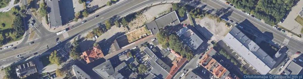 Zdjęcie satelitarne Strefa płatnego parkowania