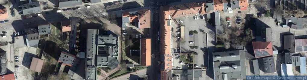 Zdjęcie satelitarne Strefa płatnego parkowania