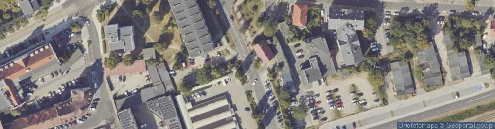 Zdjęcie satelitarne Strefa płatnego parkowania