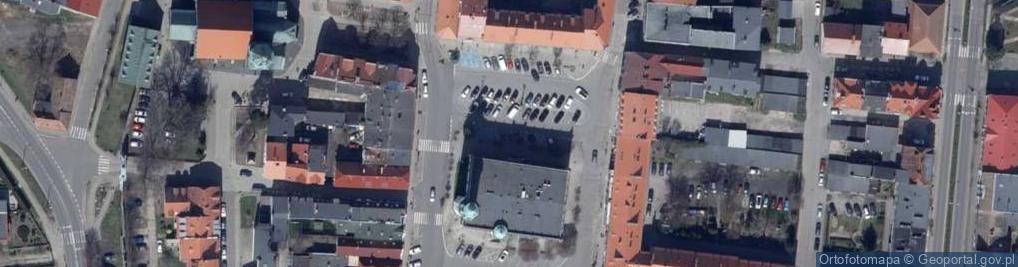 Zdjęcie satelitarne Strefa płatnego parkowania