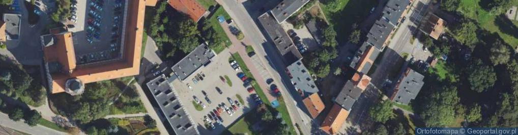 Zdjęcie satelitarne Strefa płatnego parkowania