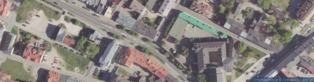 Zdjęcie satelitarne Strefa płatnego parkowania