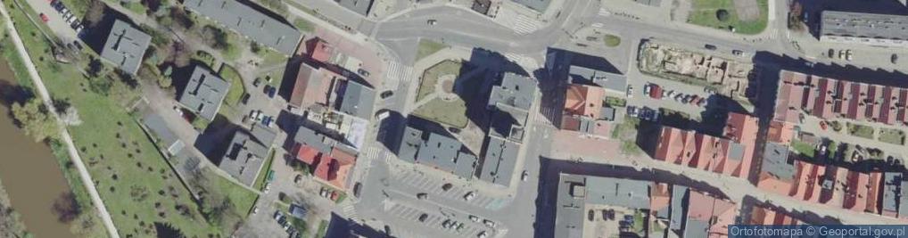 Zdjęcie satelitarne Strefa płatnego parkowania