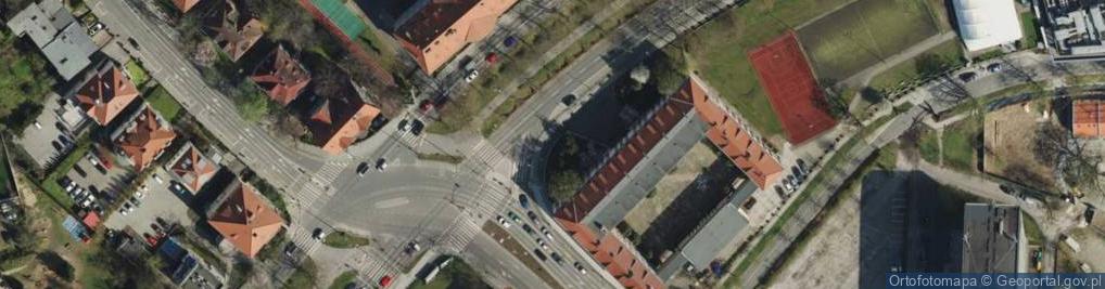Zdjęcie satelitarne Strefa płatnego parkowania