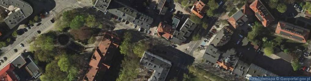 Zdjęcie satelitarne Strefa płatnego parkowania