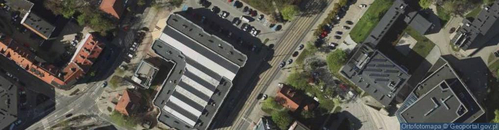 Zdjęcie satelitarne Strefa płatnego parkowania
