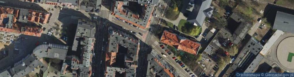 Zdjęcie satelitarne Strefa płatnego parkowania