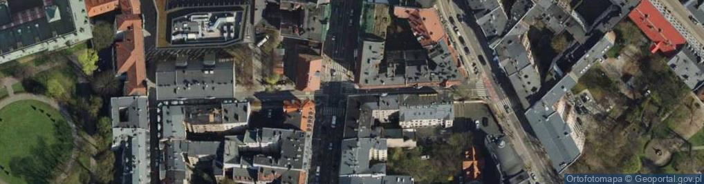 Zdjęcie satelitarne Strefa płatnego parkowania