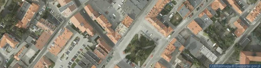 Zdjęcie satelitarne Strefa płatnego parkowania