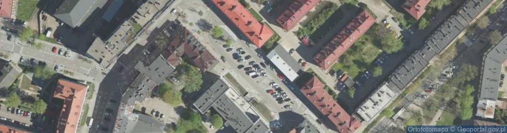 Zdjęcie satelitarne Strefa płatnego parkowania