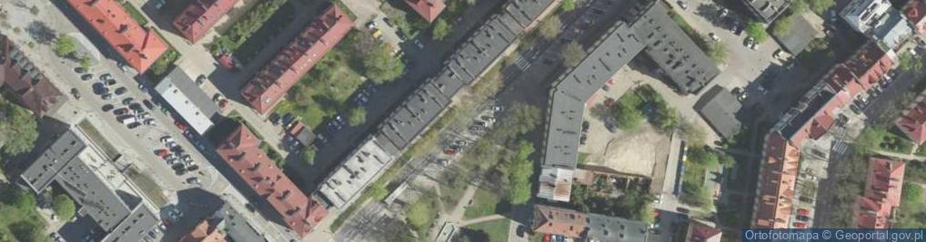 Zdjęcie satelitarne Strefa płatnego parkowania