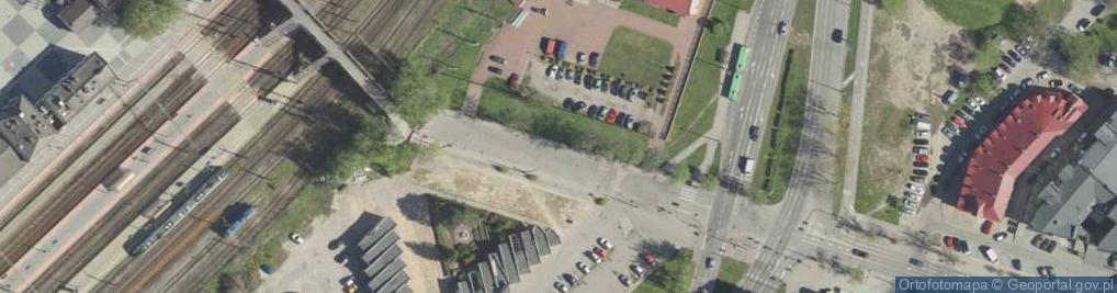 Zdjęcie satelitarne Strefa płatnego parkowania