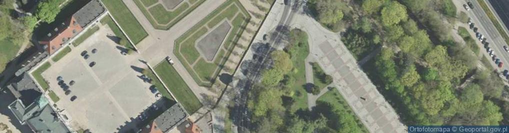 Zdjęcie satelitarne Strefa płatnego parkowania