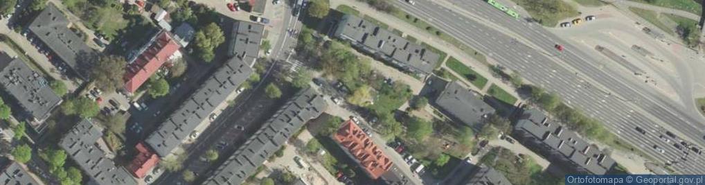 Zdjęcie satelitarne Strefa płatnego parkowania