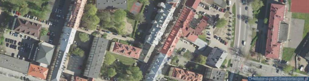 Zdjęcie satelitarne Strefa płatnego parkowania