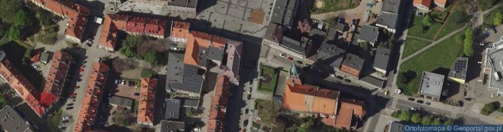 Zdjęcie satelitarne Strefa płatnego parkowania