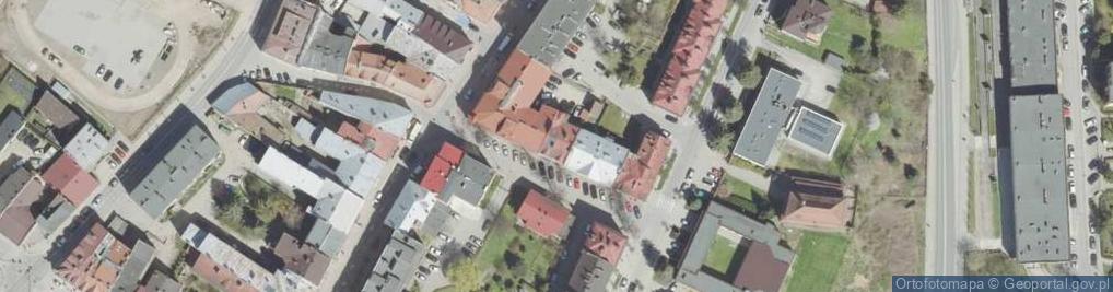 Zdjęcie satelitarne Strefa płatnego parkowania