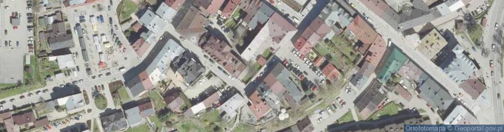 Zdjęcie satelitarne Strefa płatnego parkowania