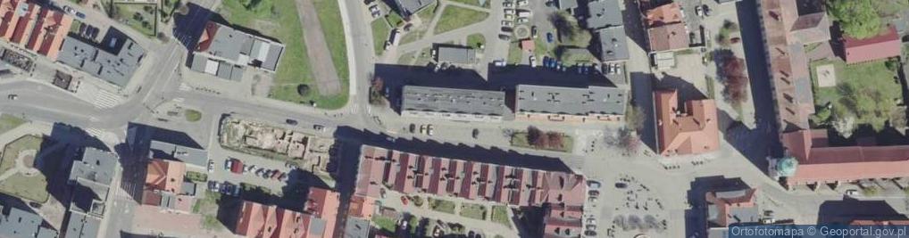 Zdjęcie satelitarne Strefa płatnego parkowania