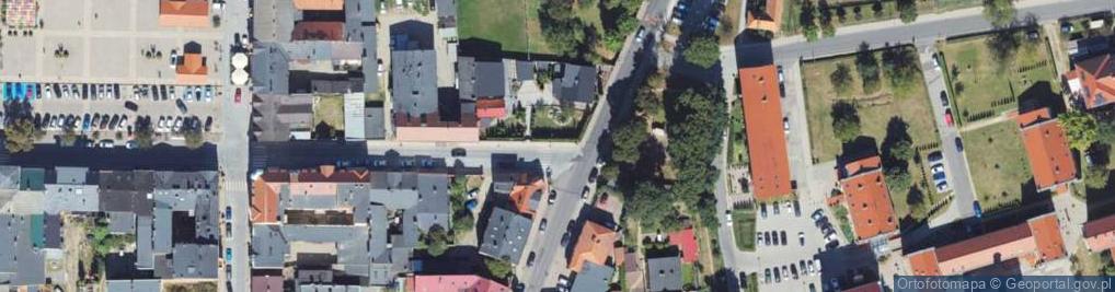Zdjęcie satelitarne Strefa płatnego parkowania