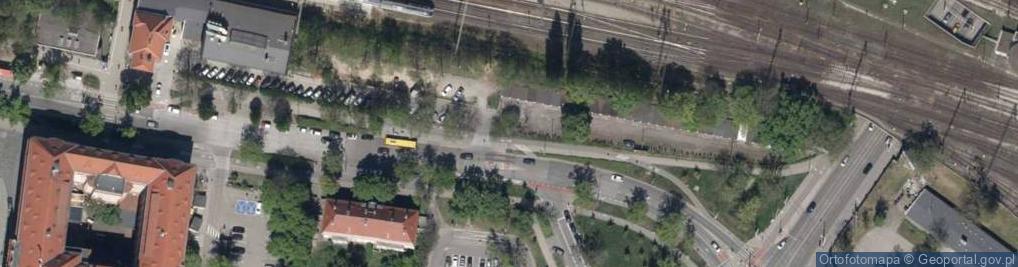 Zdjęcie satelitarne Strefa płatnego parkowania