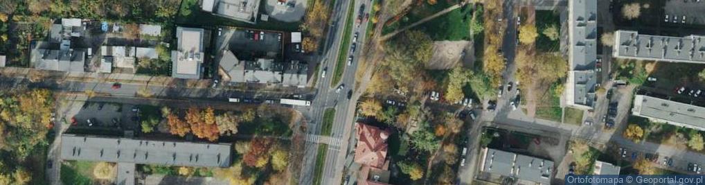 Zdjęcie satelitarne Strefa płatnego parkowania