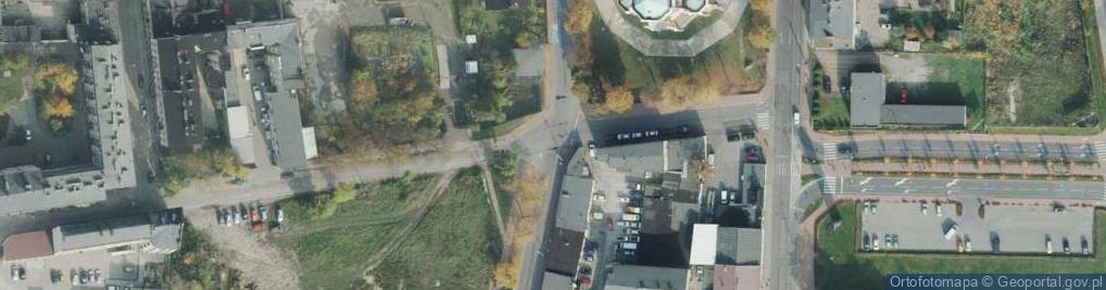 Zdjęcie satelitarne Strefa płatnego parkowania