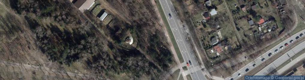 Zdjęcie satelitarne Strzelnica LOK