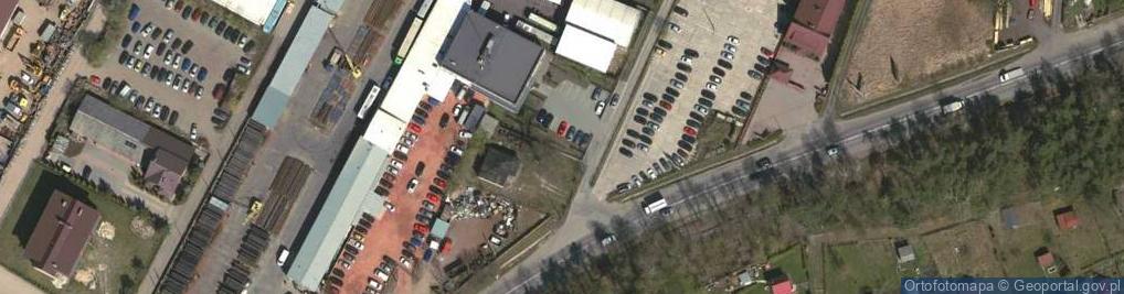 Zdjęcie satelitarne Punkt zbiórki Surowce wtórne