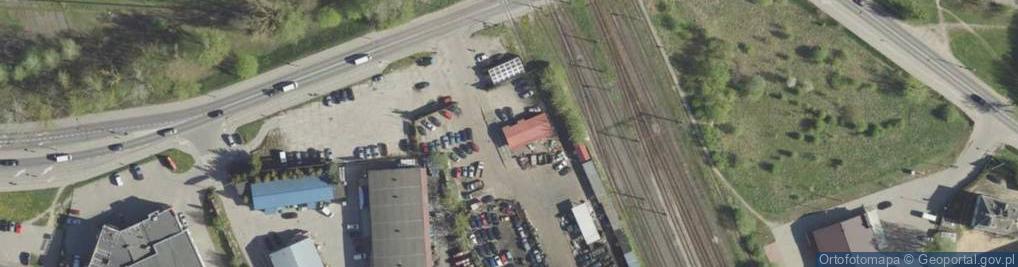 Zdjęcie satelitarne Skup złomu Białystok i Kasacja Pojazdów UNIWERSTAL
