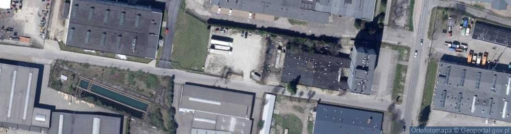 Zdjęcie satelitarne Skup złomu