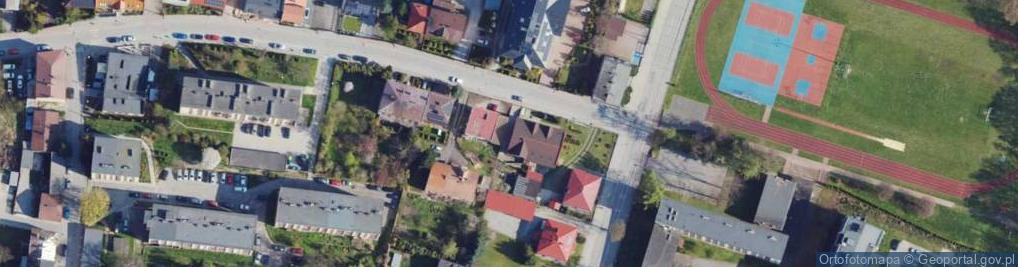 Zdjęcie satelitarne Sala Królestwa Świadków Jehowy