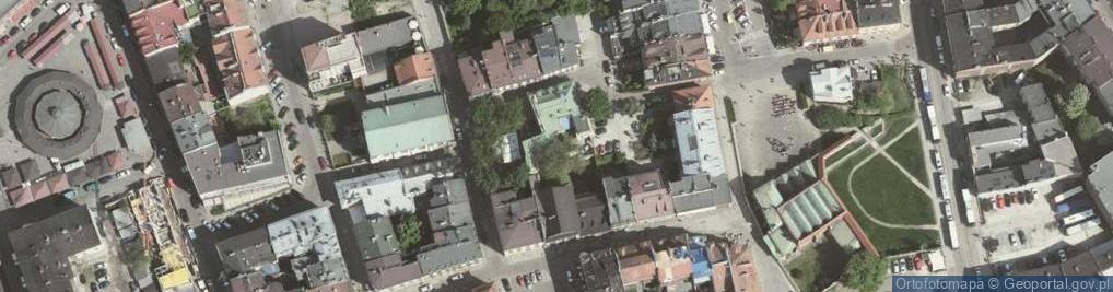 Zdjęcie satelitarne Synagoga Chasydów z Radomska