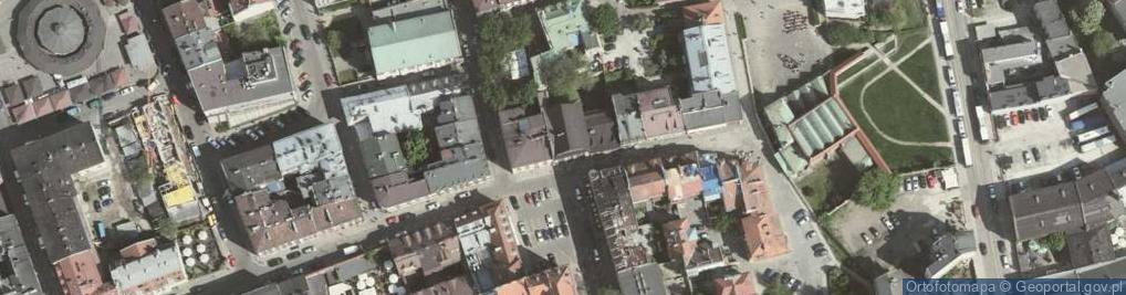 Zdjęcie satelitarne Synagoga Wysoka