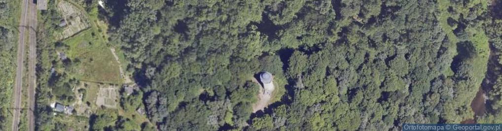 Zdjęcie satelitarne Wzgórze Krzywoustego