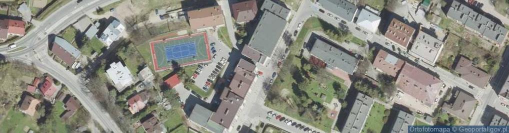 Zdjęcie satelitarne Branżowa Szkoła I Stopnia Nr 1 W Gorlicach
