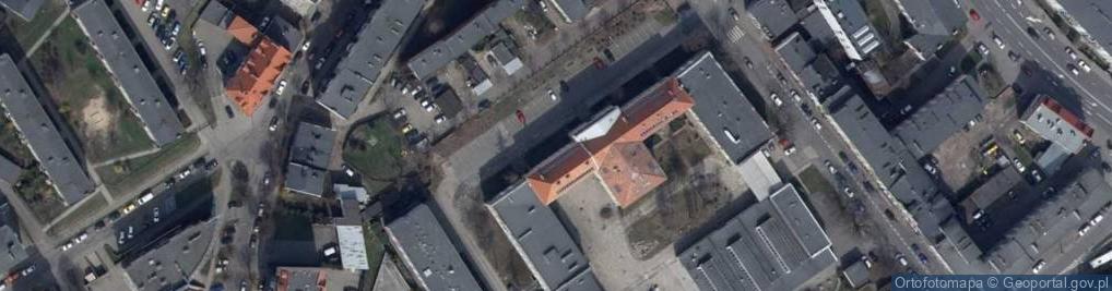 Zdjęcie satelitarne Branżowa Szkoła I Stopnia Nr 1 W Kaliszu