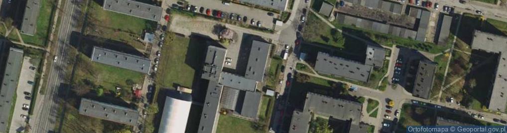 Zdjęcie satelitarne Branżowa Szkoła I Stopnia Nr 27