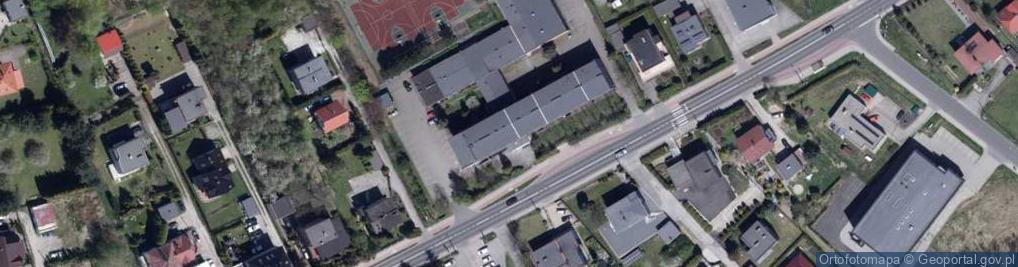 Zdjęcie satelitarne Branżowa Szkoła I Stopnia Nr 3 Im. Porozumienia Jastrzębskiego