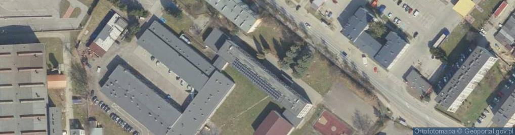 Zdjęcie satelitarne Branżowa Szkoła I Stopnia Nr 3 Im. Stanisłwa Staszica W Krośnie