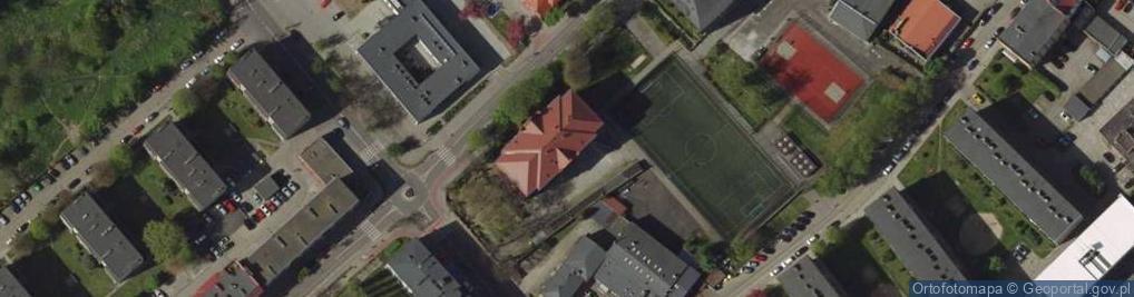 Zdjęcie satelitarne Branżowa Szkoła I Stopnia Nr 3 W Raciborzu