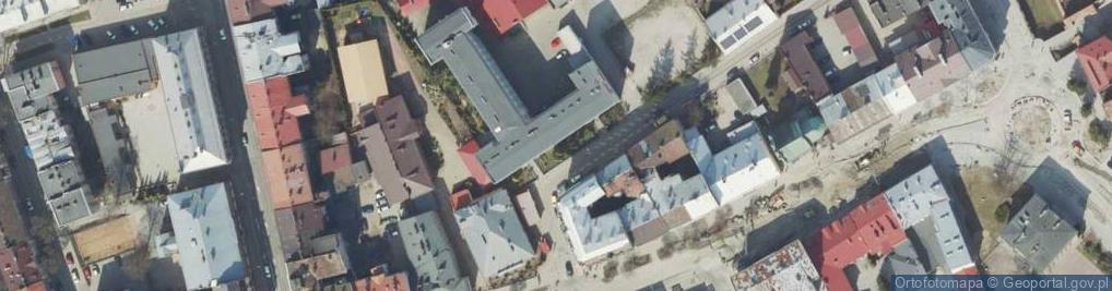 Zdjęcie satelitarne Branżowa Szkoła I Stopnia Nr 4 Im. Stefana Banacha W Jarosławiu