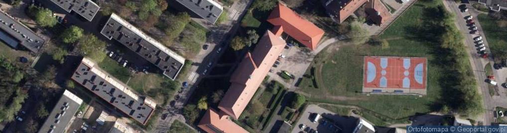 Zdjęcie satelitarne Branżowa Szkoła I Stopnia Nr 4 Poligraficzna W Bydgoszczy