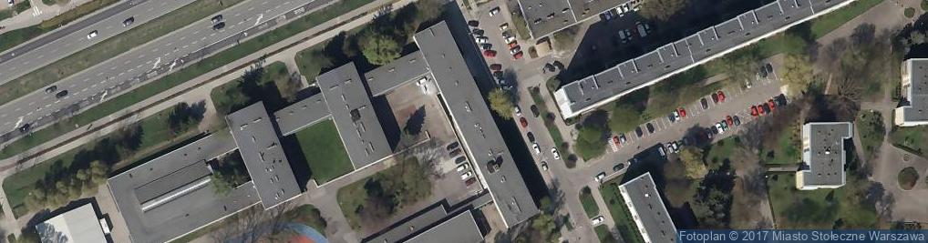 Zdjęcie satelitarne Branżowa Szkoła I Stopnia Nr 55