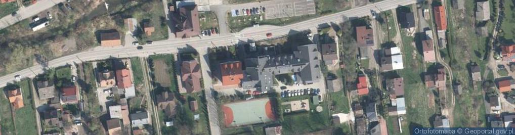 Zdjęcie satelitarne Branżowa Szkoła I Stopnia Specjalna W Myślenicach